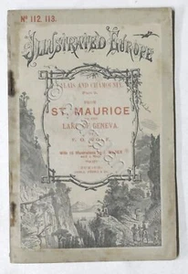 Illustrated Europe - F.O. Wolf - From St. Maurice to the Lake of Geneva 1900 ca. - Foto 1 di 3