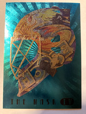 2006-07 Between The Pipes The Mask - JOHAN HEDBERG #M38 Atlanta Thrashers Insert