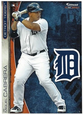 MIGUEL CABRERA DETROIT TIGERS FATHEAD TRADEABLES REMOVABLE STICKER MIGGY 2013 #1 - Image 1 of 3