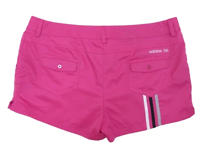 Pantalones cortos de golf ADIDAS 16 $70 Climalite rosa intenso para mujer Foto 1 de 4