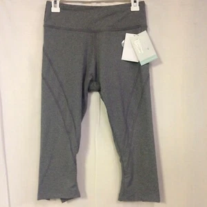 Marika Ava Women's Curvy Capri Leggings - Heather Charcoal - Small - Picture 1 of 7