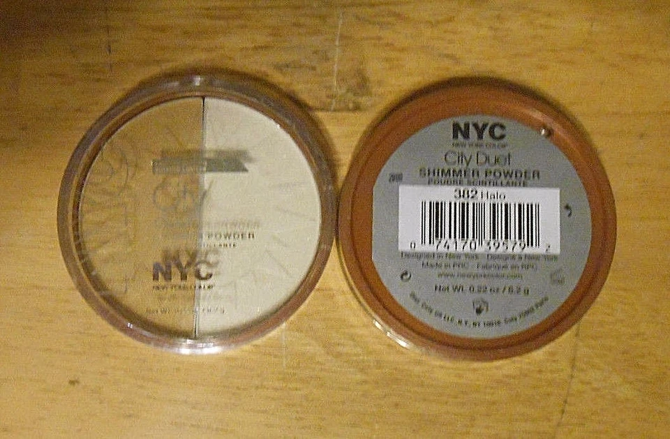 1 NYC CITY DUET POLVO BRILLANTE 382 HALO sellado Foto 1 de 1