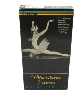 Maya Plisetskaya Dances VHS Video Tape Prima Ballerina Bolshoi Ballet Dancer - Image 1 of 4