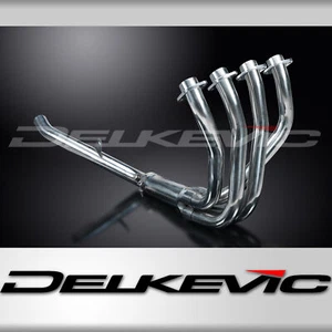 HONDA CBR1100XX BLACKBIRD 96-09 STAINLESS STEEL 4-1 EXHAUST DOWNPIPES NON OEM - Picture 1 of 5