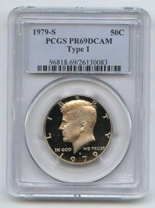 1979 S 50C Kennedy Half Dollar Proof PCGS PR69DCAM - Picture 1 of 1