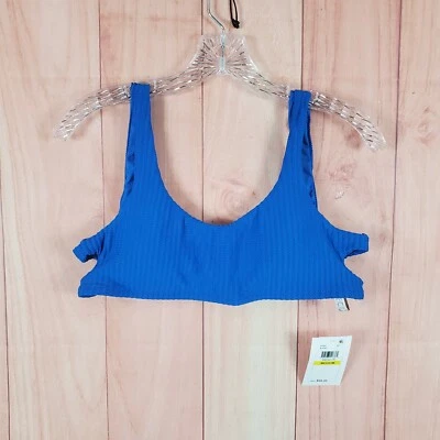 Top de bikini bralette Becca Line In The Sand para mujer mediano azul jay poliéster Foto 1 de 4