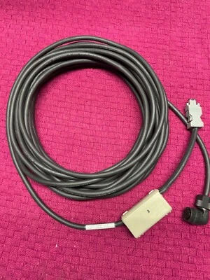 OEM YASKAWA JZSP-CVP07-10-E  ENCODER CBL ABS W/BAT & 90° CONNECTOR  10M - Image 1 of 4