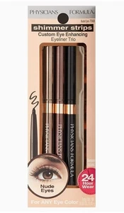 PHYSICIANS FORMULA Shimmer Strips Eye Liner Trio Nude 7568 New In Box - Picture 1 of 6