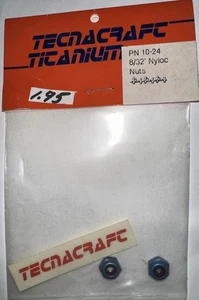 Technacraft PN 10-24 8/32' Nyloc Muttern mit Aufkleber Sticker - Bild 1 von 5