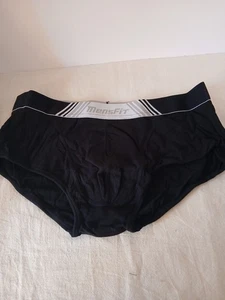 Mensfit  Briefs Sz. XL, Black  Soft Band, NIP, 1pr. - Picture 1 of 3