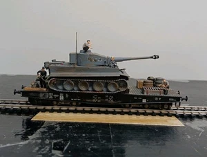 DR/German Tiger Mk.l Pz auf Schienen Der transporter mit 5×Figs.RU'42.HO/DC/Epll - Picture 1 of 12