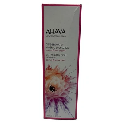 AHAVA Deadsea Water Mineral Body Lotion 8.5 oz Cactus & Pink Pepper - Image 1 of 4