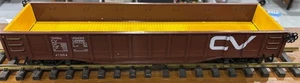Aristocraft Spur G CV Central Vermont Drop-End Gondel mit "Rohr" Ladung - Bild 1 von 7