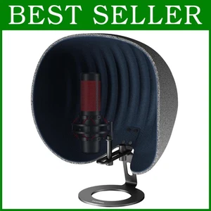 Protector de micrófono de estudio ligero para grabación de voz y podcast - Imagen 1 de 9