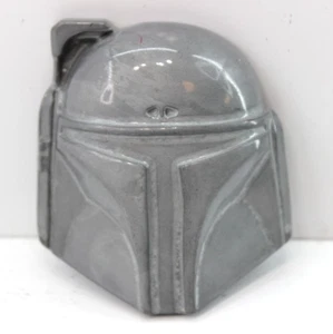 Star Wars Boba Fett Helm Gürtelschnalle 2005 Lucasfilm Ltd. Pewter Finish - Bild 1 von 3