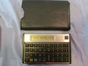 CALCOLATRICE HEWLETT PACKARD 15C CON CUSTODIA E BATTERIE NUOVE - Foto 1 di 2