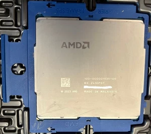 AMD EPYC TURIN SP5 ZEN5 9755 QS 128-Core 2.7GHz Processor CPU 100-000001535-05 - Picture 1 of 1