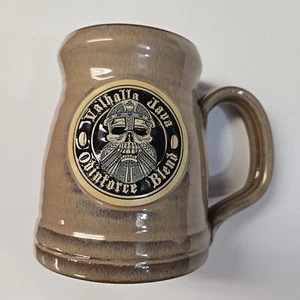 Death Wish Coffee Deneen Pottery 2017 Valhalla Java Tankard Mug Handthrown - Picture 1 of 6
