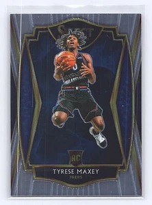 2020-21 Panini Select #174 Tyrese Maxey - Foto 1 di 2