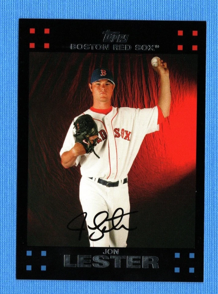 2007 Topps #383 Jon Lester Boston Red Sox - Image 1 of 1