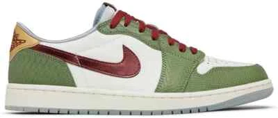 Nike Air Jordan 1 Retro Bajo OG "Año del Dragón" Verde FN3727-100 Para hombres 13 Foto 1 de 4