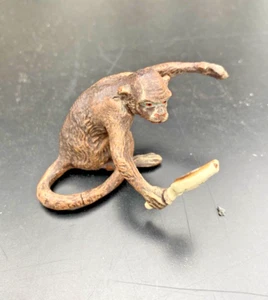 Elastolin - Affe mit Spiegel - um 1950 - Bild 1 von 5