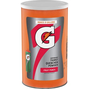 Polvo calmante de sed Gatorade, ponche de frutas, 76,5 oz, hace 9 galones - Imagen 1 de 11