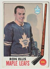 1969-70 Topps Ron Ellis Card #46 Toronto Maple Leafs