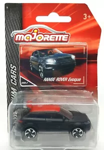 Majorette Range Rover Evoque Black with Red Roof 1:59 (3") Package with Card - Picture 1 of 4