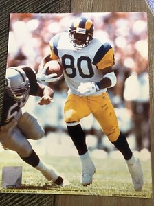 Isaac Bruce St Louis Ram 1997, NFL 8x10 photo - Picture 1 of 3