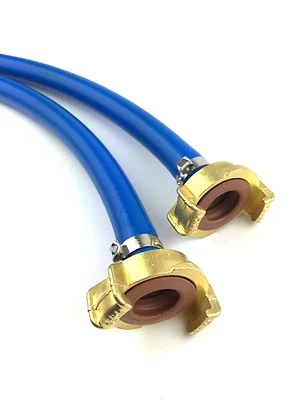 Trinkwasserschlauch 1/2 3/4 Zoll 5 bis 50m mit Geka Plus Kupplung montiert