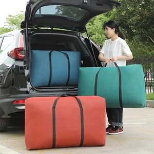 Big Capacity Storage Bag Dustproof Oxford Handbag New Luggage Bag Clothes - Bild 1 von 12