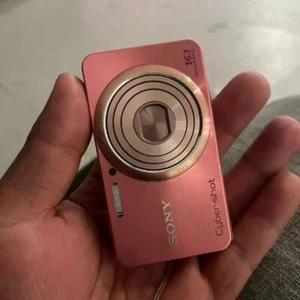 SONY Cyber-shot DSC-W570 16.1MP 5x Optical Zoom Digital Camera - Pink - Picture 1 of 6