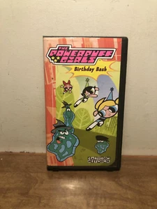 The Powerpuff Girls Birthday Bash VHS Video 2000 - Imagen 1 de 6
