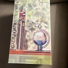 New AcuRite Galileo Thermometer & Glass Barometer Globe With Frosted World Map