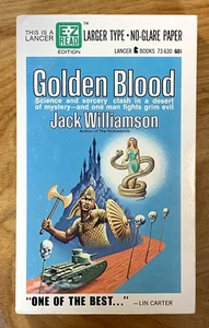 Golden Blood by Jack Williamson - vintage 1967 Lancer sci-fi adventure pb - Bild 1 von 6
