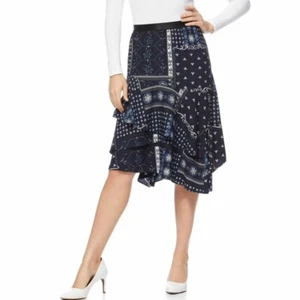 Scoop Ruffle Tiered Skirt Women's, Multi, XXL (20) - Picture 1 of 6