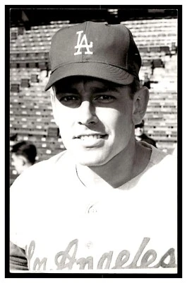 Jeff Torborg Los Angeles Dodgers Vintage Baseball Postcard BL1-01 - Image 1 of 2