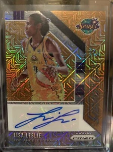 2020 Panini WNBA Prizm Signatures Mojo Lisa Leslie Auto 8/25 Los Angeles Sparks - Picture 1 of 2