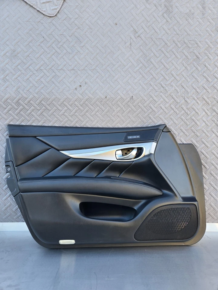 Infiniti Q70 Q70L 2013-19 cubierta interior del panel de la puerta delantera izquierda OEM Foto 1 de 4