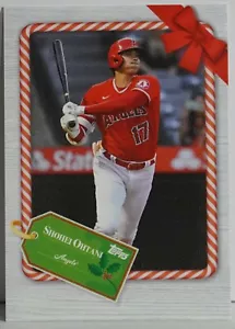 Tarjeta de Adviento Hohei Ohtani 2021 Topps MLB Holiday #1 - Imagen 1 de 2