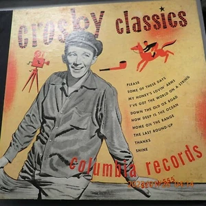 NM Bing Crosby Classics Columbia Set M-555 Five Record S78 - Picture 1 of 12