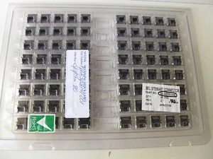 Bel Stewart Single Port Vertical Modular Jack Connectors, CAT6, Tray of (80) - Picture 1 of 6
