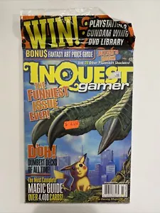 Inquest Gamer Magazine #71 March 2001 MTG YUGIOH Pokemon New & Sealed! - Picture 1 of 2