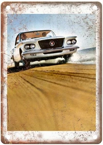 1962 Plymouth Valiant Vintage Auto Advertisement Retro Look Metal Sign AN1061 - Picture 1 of 1