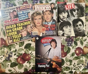 The Beatles Paul McCartney  Various Magazines Featuring The Beatles ￼￼ - Imagen 1 de 1