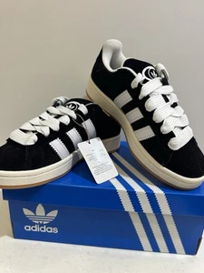 adidas Campus 00s Core Black Gum Sole Sneakers Retro Size US 5 EU 37 New UNISEX - Bild 1 von 10