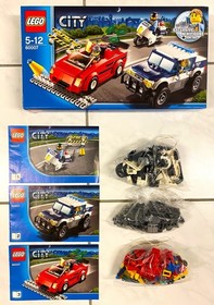 LEGO &reg; City Set 60007 Police Chase Original Packaging Instructions Complete TOP