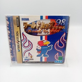 Fifa World Cup France 98 Road To Win Sega Saturn SS Japanese CIB Complete