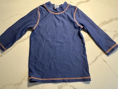 Camisa de Natación Mini Boden Protección contra Erupciones Talla 6-7 Años Top Clásica Azul Náutica Manga Larga Foto 1 de 4